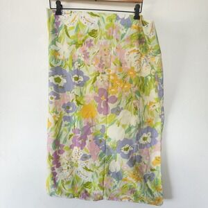 Vintage Pillowcase Floral Perma-Prest Percale Sears 42" x 36"